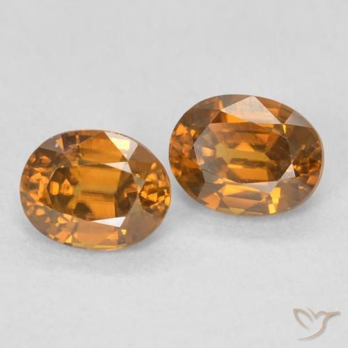 Shop natural 1.17ct ディープオレンジ ジルコン gems, 楕円形, from コロンビア at GemSelect. In stock, global shipping!