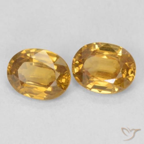Shop natural 1.09ct ゴールド ジルコン gems, 楕円形, from コロンビア at GemSelect. In stock, global shipping!