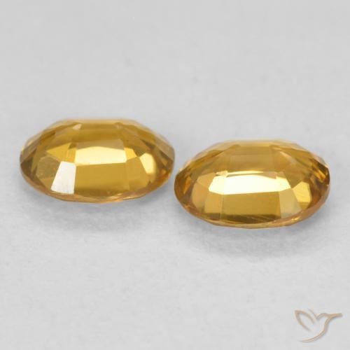 Shop natural 1.09ct ゴールド ジルコン gems, 楕円形, from コロンビア at GemSelect. In stock, global shipping!