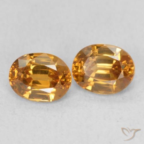Shop natural 1.23ct オレンジブラウン ジルコン gems, 楕円形, from コロンビア at GemSelect. In stock, global shipping!