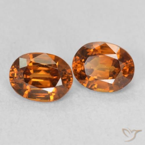 Shop natural 1.21ct ディープオレンジ ジルコン gems, 楕円形, from コロンビア at GemSelect. In stock, global shipping!