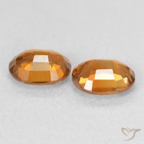 Shop natural 1.20ct ミディアムオレンジ ジルコン gems, 楕円形, from コロンビア at GemSelect. In stock, global shipping!