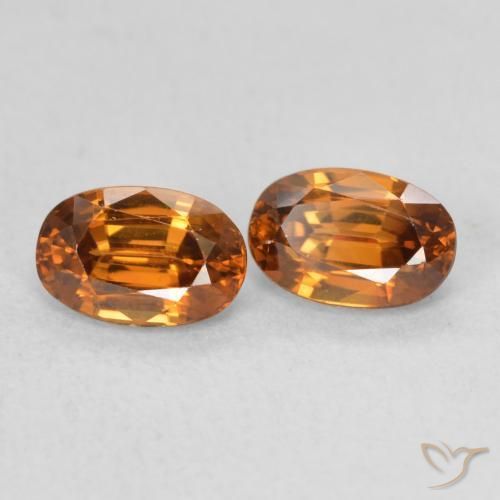 Shop natural 1.66ct ミディアムオレンジ ジルコン gems, 楕円形, from コロンビア at GemSelect. In stock, global shipping!