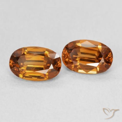 Shop natural 1.67ct ディープオレンジ ジルコン gems, 楕円形, from コロンビア at GemSelect. In stock, global shipping!