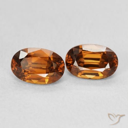 Shop natural 1.65ct ダークオレンジ ジルコン gems, 楕円形, from コロンビア at GemSelect. In stock, global shipping!