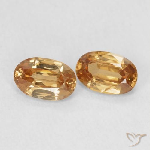Shop natural 1.40ct ディープオレンジ ジルコン gems, 楕円形, from コロンビア at GemSelect. In stock, global shipping!