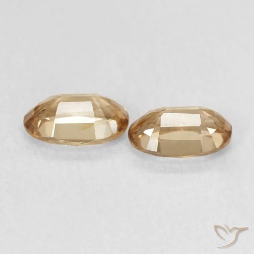 Shop natural 1.40ct ゴールド ジルコン gems, 楕円形, from コロンビア at GemSelect. In stock, global shipping!