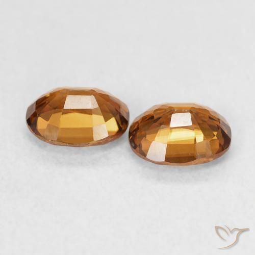 Shop natural 1.22ct ミディアムオレンジ ジルコン gems, 楕円形, from コロンビア at GemSelect. In stock, global shipping!