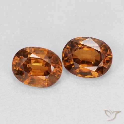 Shop natural 1.18ct Medium Dark-Orange ジルコン gems, 楕円形, from コロンビア at GemSelect. In stock, global shipping!