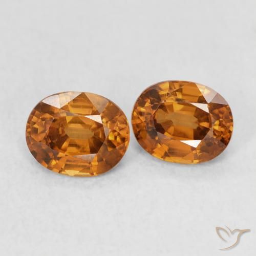 Shop natural 1.20ct オレンジブラウン ジルコン gems, 楕円形, from コロンビア at GemSelect. In stock, global shipping!