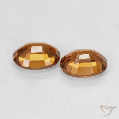 Shop natural 1.20ct オレンジブラウン ジルコン gems, 楕円形, from コロンビア at GemSelect. In stock, global shipping!