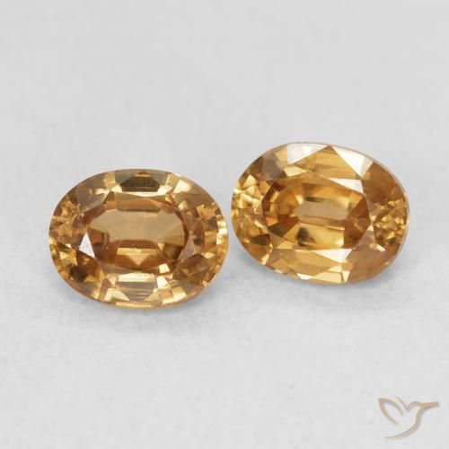 Shop natural 1.15ct ゴールドブラウン ジルコン gems, 楕円形, from コロンビア at GemSelect. In stock, global shipping!