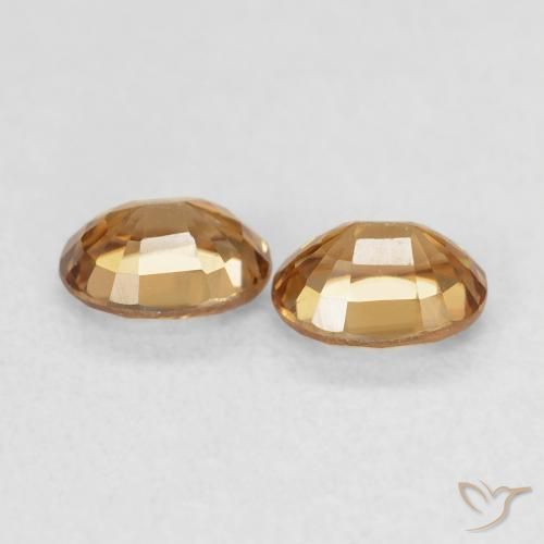 Shop natural 1.15ct ゴールドブラウン ジルコン gems, 楕円形, from コロンビア at GemSelect. In stock, global shipping!