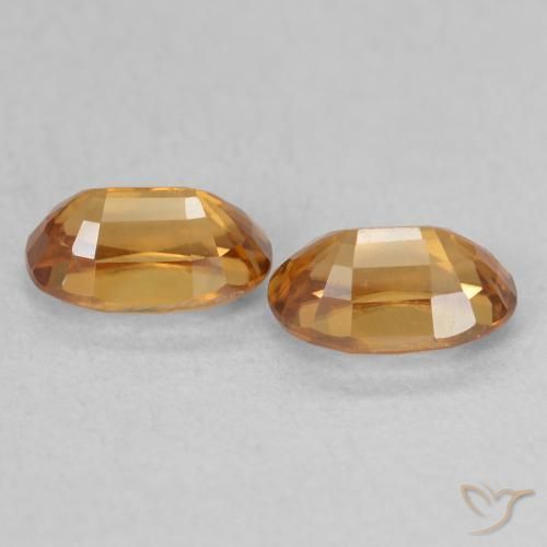 Shop natural 1.59ct ミディアムゴールド ジルコン gems, 楕円形, from コロンビア at GemSelect. In stock, global shipping!