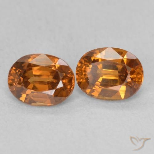 Shop natural 1.27ct Medium Dark-Orange ジルコン gems, 楕円形, from コロンビア at GemSelect. In stock, global shipping!