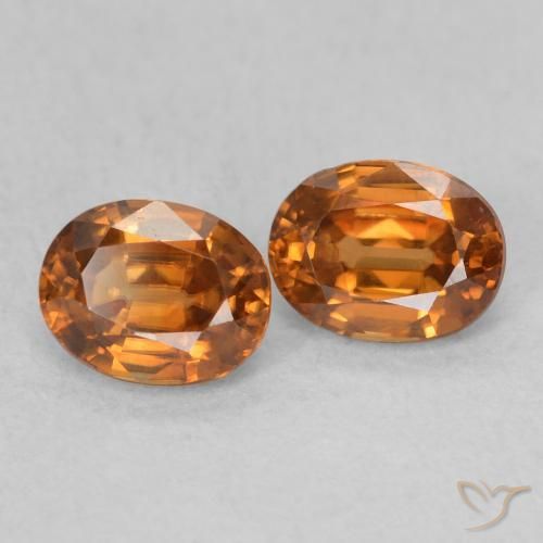 Shop natural 1.21ct 茶色がかったオレンジ ジルコン gems, 楕円形, from コロンビア at GemSelect. In stock, global shipping!