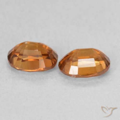 Shop natural 1.21ct 茶色がかったオレンジ ジルコン gems, 楕円形, from コロンビア at GemSelect. In stock, global shipping!