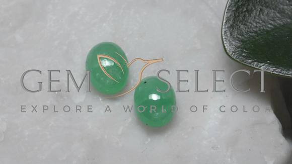 Shop natural 1.79ct 鮮やかなグリーン エメラルド gems, オーバル